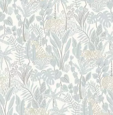 Blue Maynard Peel & Stick Wallpaper • $22.82