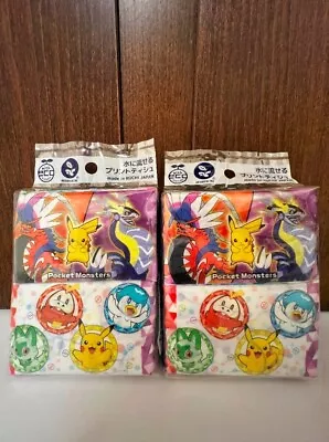 Pocket Monster Japanese Pokémon Character Pocket Tissues [4 Packs X 2] A003 • $2.99