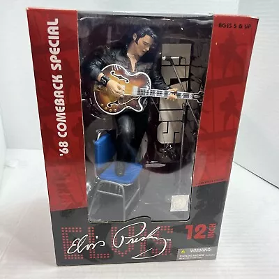 ELVIS PRESLEY '68 Comeback Special 12  Figure 2004 McFarlane Toys King Of Rock • $154.95