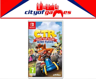 CTR Crash Team Racing Nitro Fueled Nintendo Switch Game Brand New In Stock • $64.95