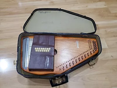 Oscar Schmidt Autoharp – Vintage Chord Zither 15 Chords 36 Strings W/ Case • $150