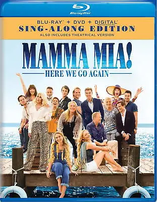 Mamma Mia! Here We Go Again Blu-ray Amanda Seyfried NEWNew • $11.99