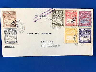 VENEZUELA AIRMAIL COVER 1932 FLIGHT COVER To GERMANY    (A11/19) • $0.99