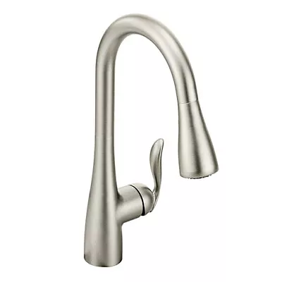 Moen 7594SRS Arbor Spot Resist Stainless One-Handle Pulldown Kitchen Faucet • $189.99