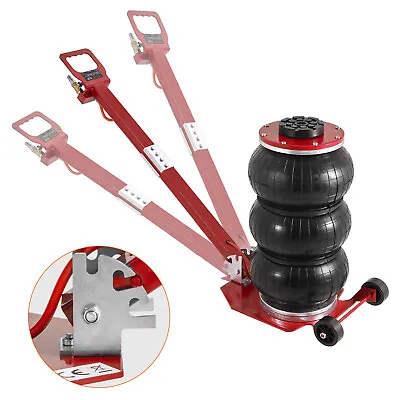 VEVOR Triple Bag Air Jack 3 Ton/6600 Lbs Pneumatic Jack For Car SUV Lifting • $152.99