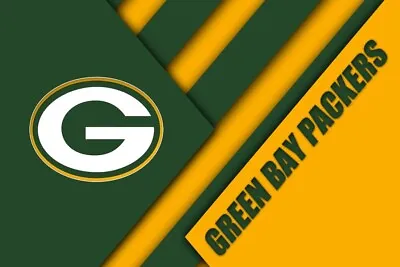 Green Bay Packers NFL Team Football Home Decor Art Print Poster LARGE 36  X 24  • $25.99
