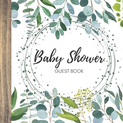 £6.81 • Buy Baby Shower Guest Book: Gender Neutral Baby Shower Sign In Book