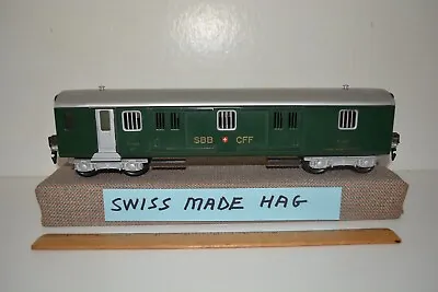 HAG O Gauge Passenger Train Swiss Baggage SBB CFF Luggage Marklin Compatible • $300