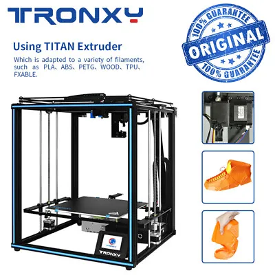 $559.99 • Buy Original Tronxy 3D Printer Tronxy X5SA Pro Guide Rail Titan Extruder Big Printer