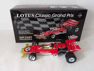 Quartzo 18270 Lotus Type 72c #24 Emerson Fittipaldi 1970 Usa Winner Mint Boxed. • £79.99