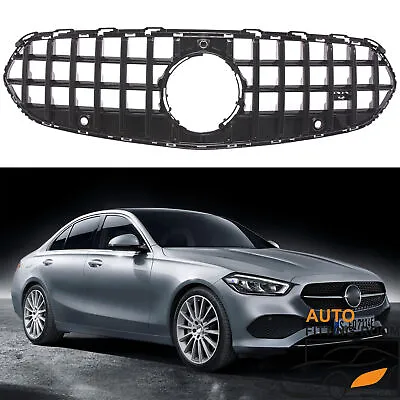 For 2021-2022 Mercedes W206 C-Class Black GT Grill Front Grille Standard Version • $98.88