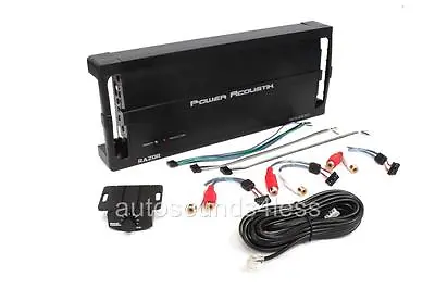 Power Acoustik RZ5-2500D Razor 2500 Watt 5-Channel Class D Car Audio Amplifier  • $149