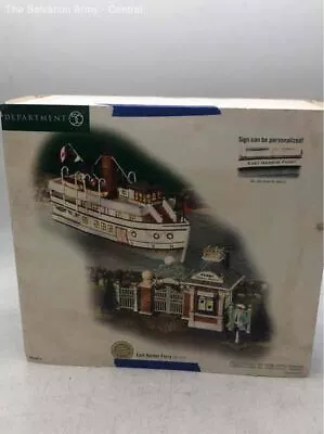 Department 56 East Harbor Ferry Christmas In The City Villages And Houses • $9.99