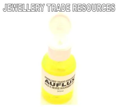 £7.99 • Buy Jewellers Jewellery Gold & Silver Soldering Liquid Flux Auflux Dropper Bottle