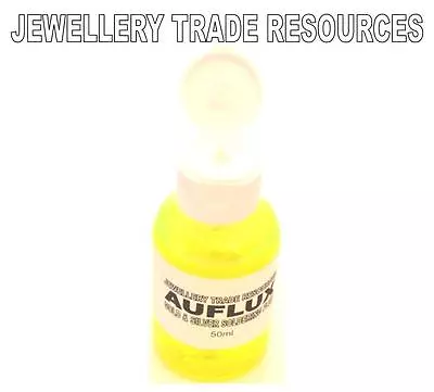 £7.99 • Buy Jewellers Jewellery Gold & Silver Soldering Liquid Flux Auflux Dropper Bottle