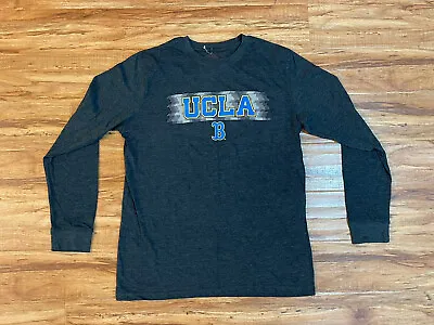 Colosseum UCLA B Long Sleeve Tee Shirt Gray Size Large • $17.60