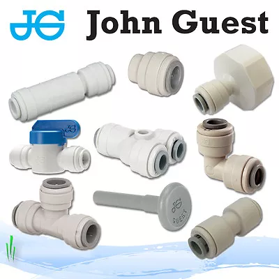 £3.50 • Buy John Guest 1/4  Push Fit Fittings Drinks, Dispense, Ro Units, Brewery