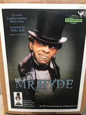 GEOmetric 1/4 Scale Model Kit Dr. Jekyll As Mr. Hyde NOS In Box Mike Hill • $49.99