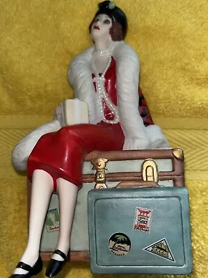 Hallmark Holiday Voyage Homecoming Barbie Doll 1998 Mattel Card Display Figurine • $7.99