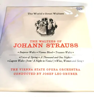 £2.99 • Buy The World's Great Waltz Johann Strauss 12  Vinyl Record VG, #GB 59