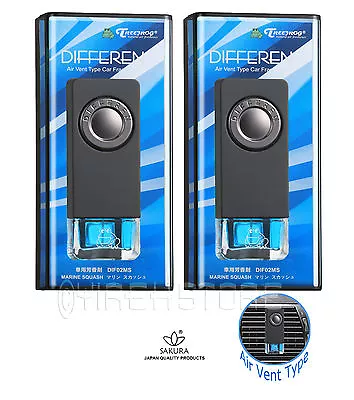 2 Pack Luxury Jdm Vent Clips Treefrog Differen Air Freshener Marine Squash Scent • $16.85