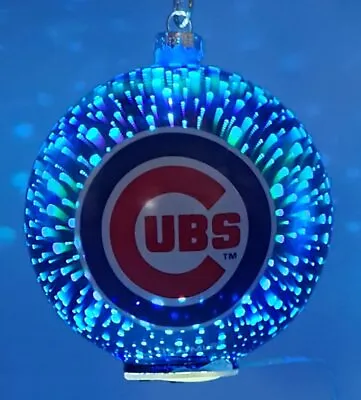 MLB Chicago Cubs Stargazing Light Up Ornament Set (Set Of 2) • $36.95