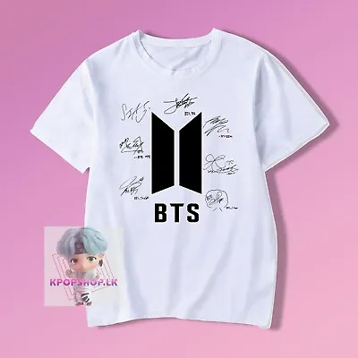 Kpop For BTS Cup Of Tae With Suga Tshirt Crew Neck Men Women T-shirt • $14.99