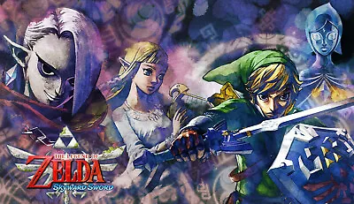$13.50 • Buy Legend Of Zelda Skyward Sword HD Remake Poster - 26in X 15in - FREE SHIPPING