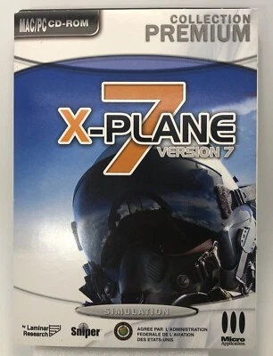 X-Plane Version 7 - PC / MAC French CD-Rom Sniper 2007 CIB GC Without Manual • $8.04