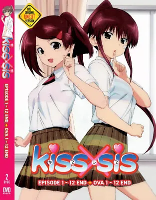 Anime Dvd Kiss X Sis Vol.1-12 End + Ova 1-12 End (uncut) *english Subs**reg All* • $19.79