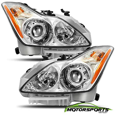 For 2008-2015 Infiniti G37/Q60 Coupe Factory Style Chrome Headlights Pair • $352.98
