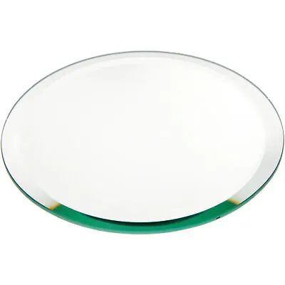 Plymor Round 5mm Beveled Glass Mirror 6 Inch X 6 Inch (Pack Of 2) • $19.78