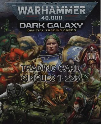 Warhammer 40k Dark Galaxy Trading Card Singles (Panini 2022) *YOU CHOOSE* • £0.99