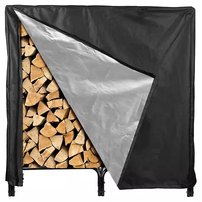 Outdoor Firewood Log Storage Rack Cover Water & Snow Protector  G • £18.23