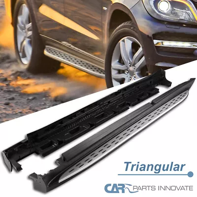 Fits 13-18 Mercedes Benz GLS X166 GL450 Running Boards Side Step Nerf Bars Pair • $348.95