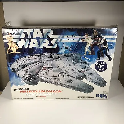 MPC 1979 Star Wars Han SoloÕs Millennium Falcon Model Kit  (FACTORY SEALED) • $700