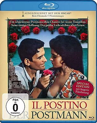 Der Postmann - Il Postino (1994) [Blu-ray/NEU/OVP] Massimo Troisi Philippe Noir • £12.14