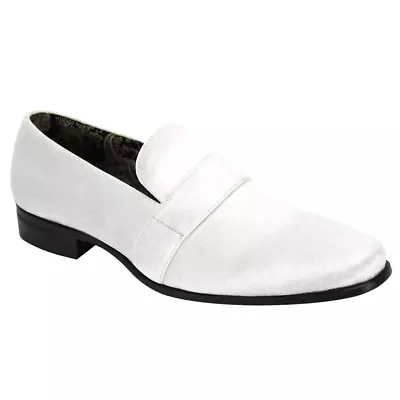 After Midnight Velvet Shoes 6660 White • $62.99