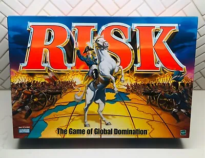 RISK 1998 The Board Game Global Domination Complete Game 2-6 Players Ages 10+ • $9.99