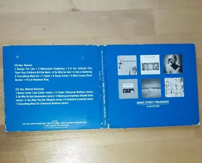 RARE DEMO PROMO Manic Street Preachers  A Collection  2x CD SONY XPCD2586 REMIX • £16.95