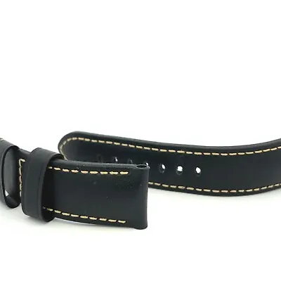$195 • Buy Panerai 24mm X 22mm Calf Black Beige Leather Strap OEM