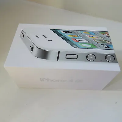 Apple IPhone 4S 16GB White Empty Box MD239B/A Original Phone Packaging • £3.99