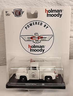 M2 Machines Holman Moody Series  1956 Ford F-100 Truck White # R90 Pickup NEW • $12.99