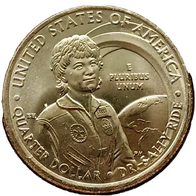 Two (2) 2022-P Sally Ride American Women Quarters - NEW From A BU Roll - $2.59 • $2.59