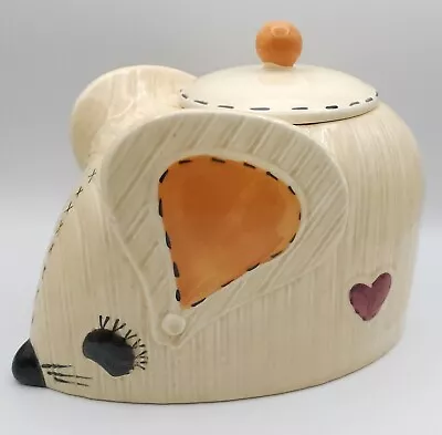 Vintage Doranne Of California Mouse Cookie Jar-  Stitching  • $49.99