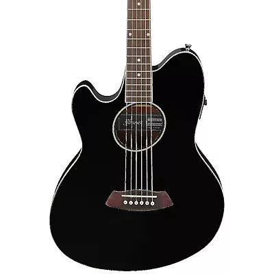 Ibanez TCY10LE Talman Left-Handed Acoustic-Electric Guitar Black • $269.99