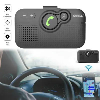 Wireless Bluetooth Handsfree Car Kit Speaker Phone Voice Guidance Speaker Phone • £26.72