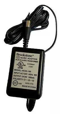 Genuine Brookstone AC/DC Adapter 6V Power Supply  Model  HCD6-100 • $16.99