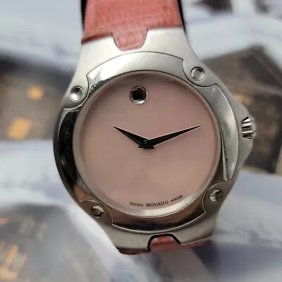 Movado Women Sport Edition 84.G1.1892 37mm Running Perfect  • $189