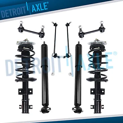$262.75 • Buy Front Strut Springs + Rear Shock Absorbers + Sway Bars For Volvo V70 S80 S60 FWD